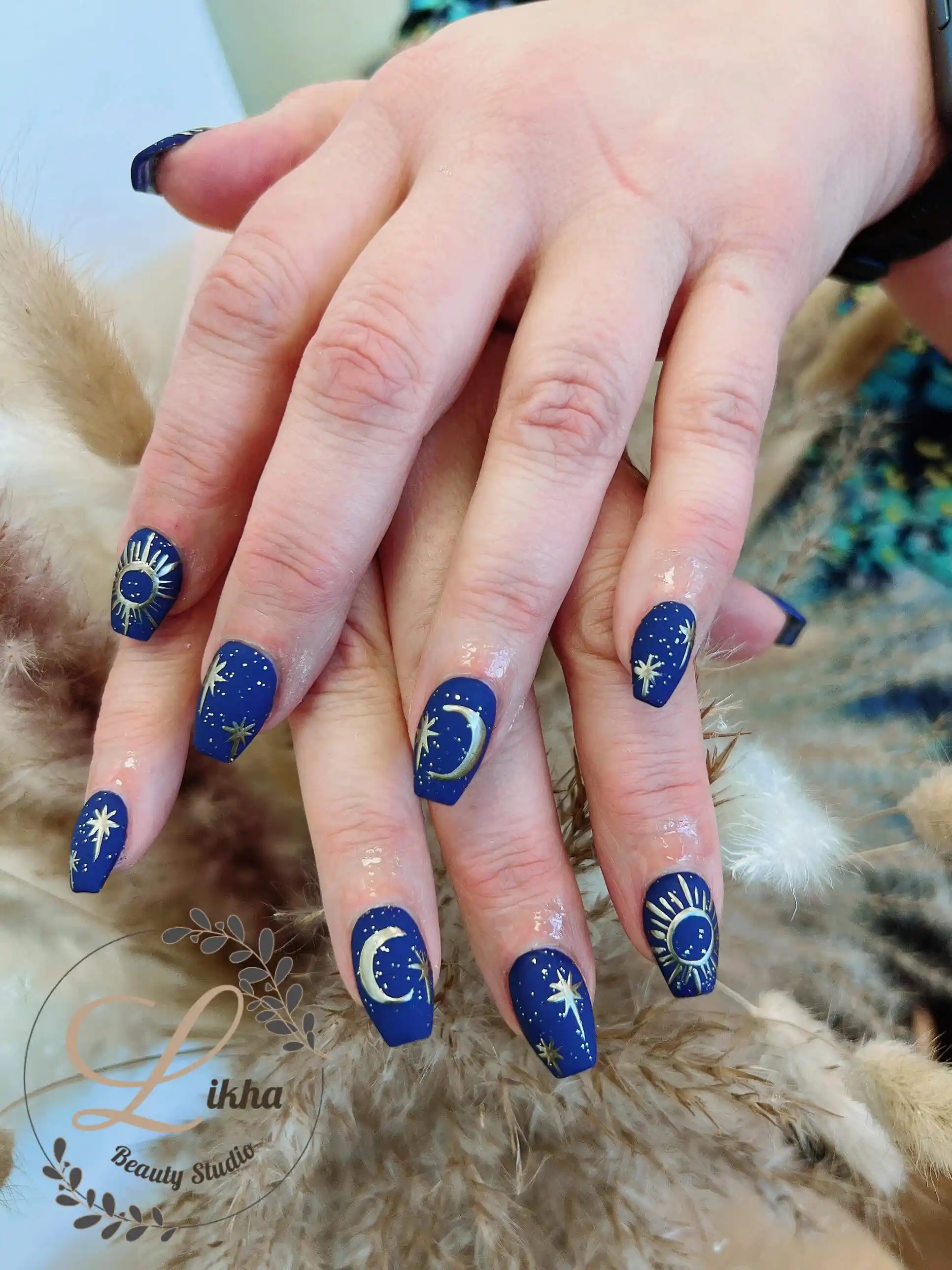 Photo of a beautiful nail design