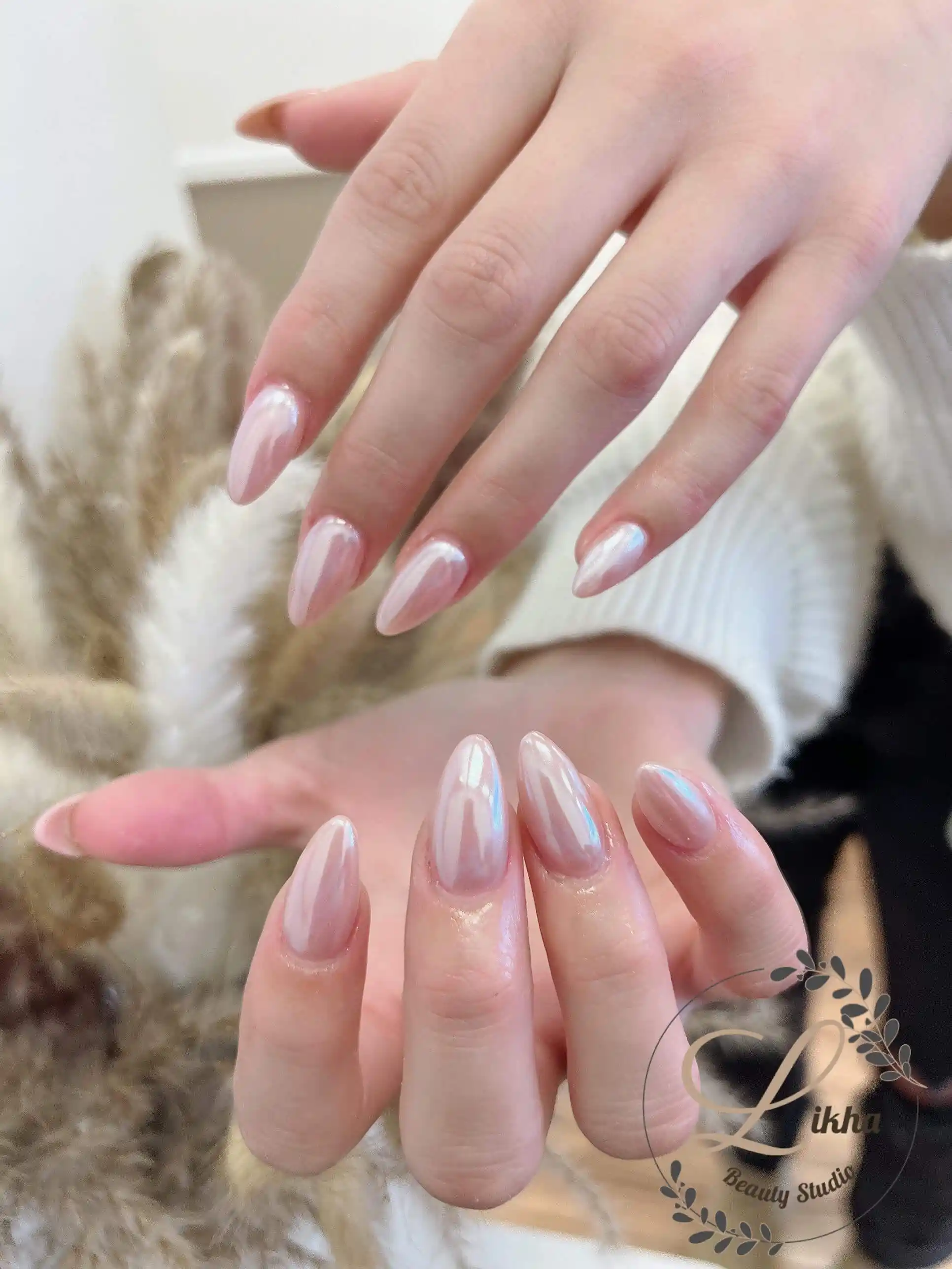 Photo of a beautiful nail design